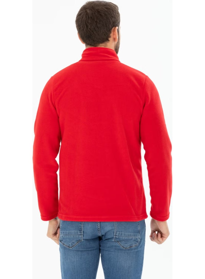 Four Man Men's Polar Fleece Three Pocket Softshell - Image 3